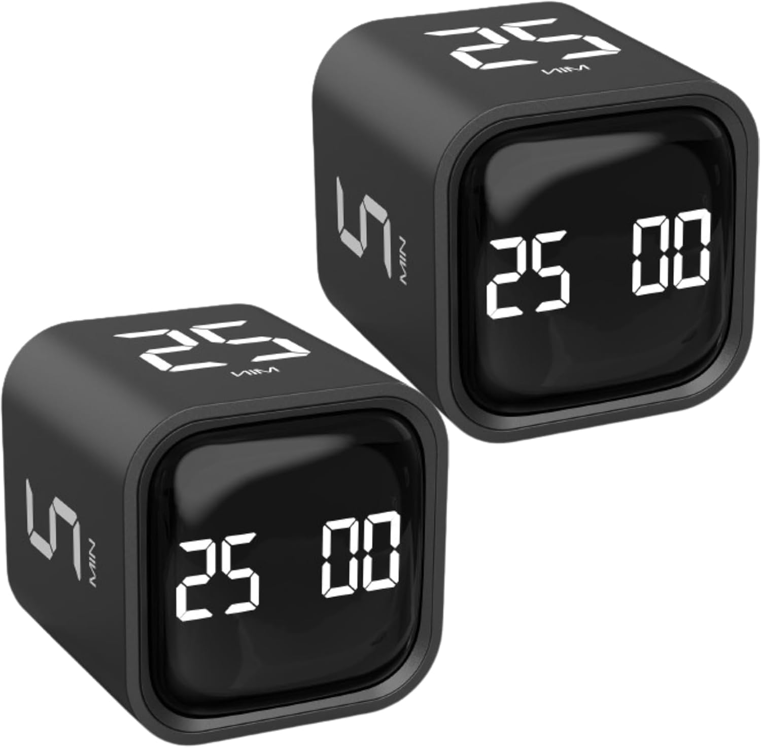 Rotating Pomodoro Cube Timers