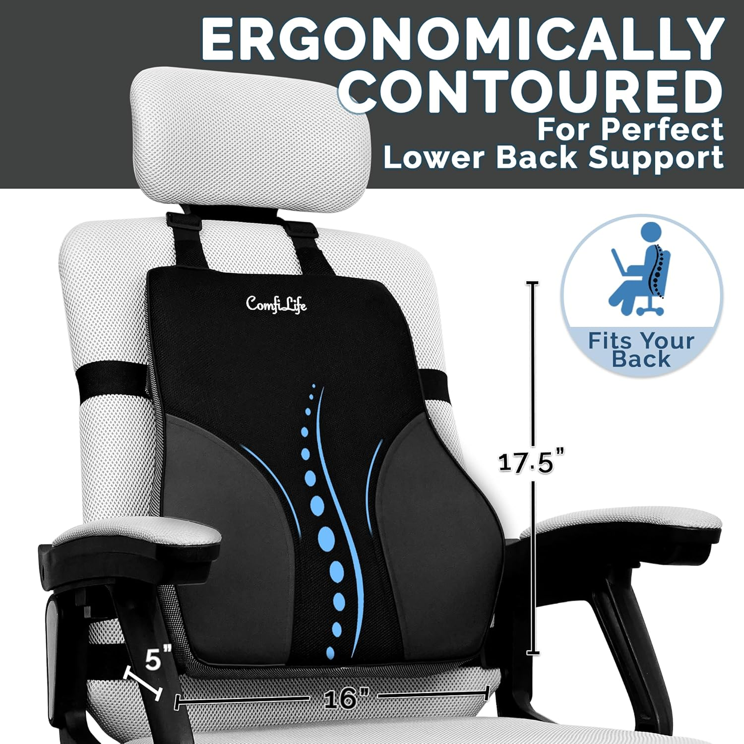 ComfiLife Lumbar Support Pillow