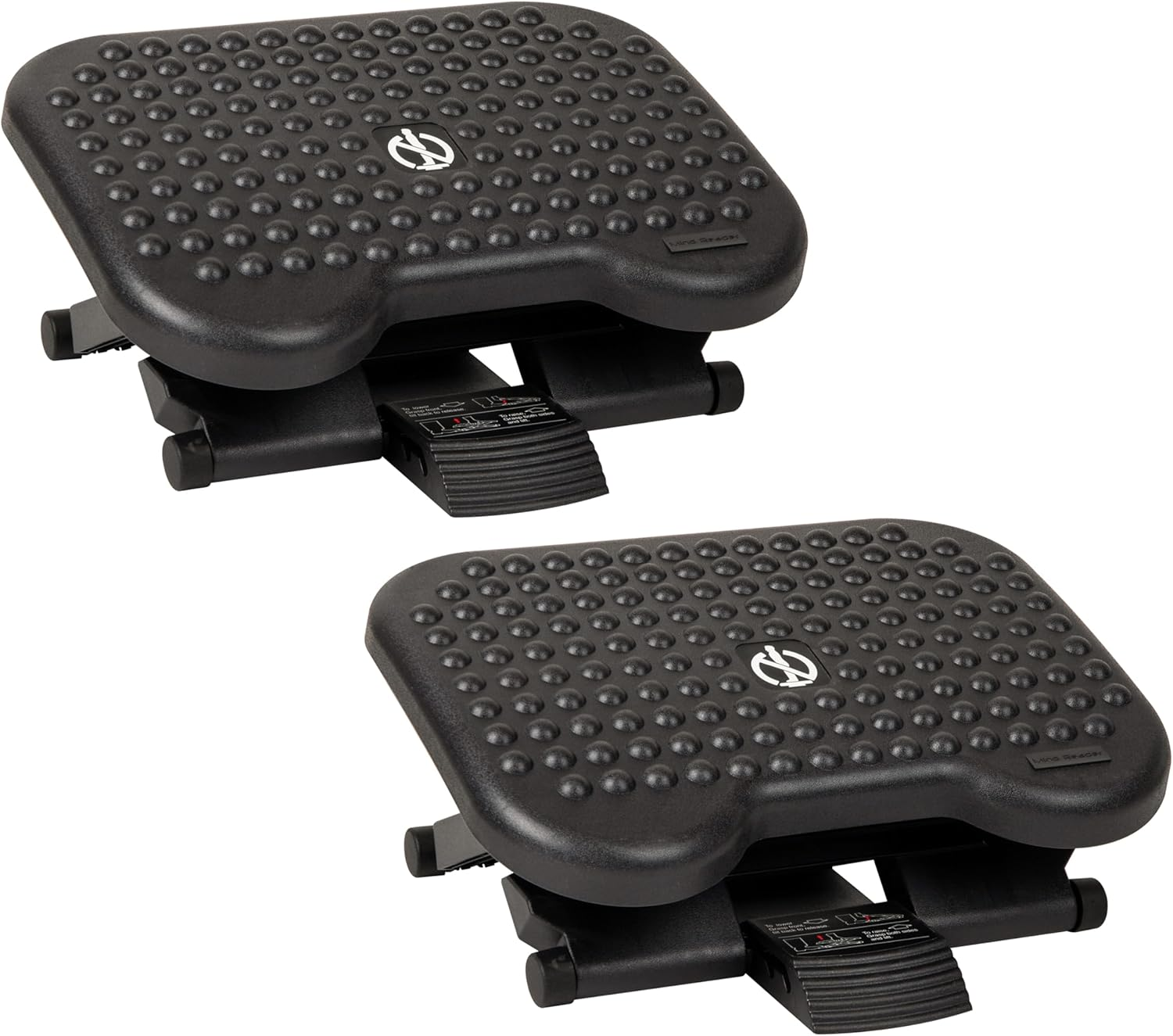 Mind Reader Adjustable Height Footrest