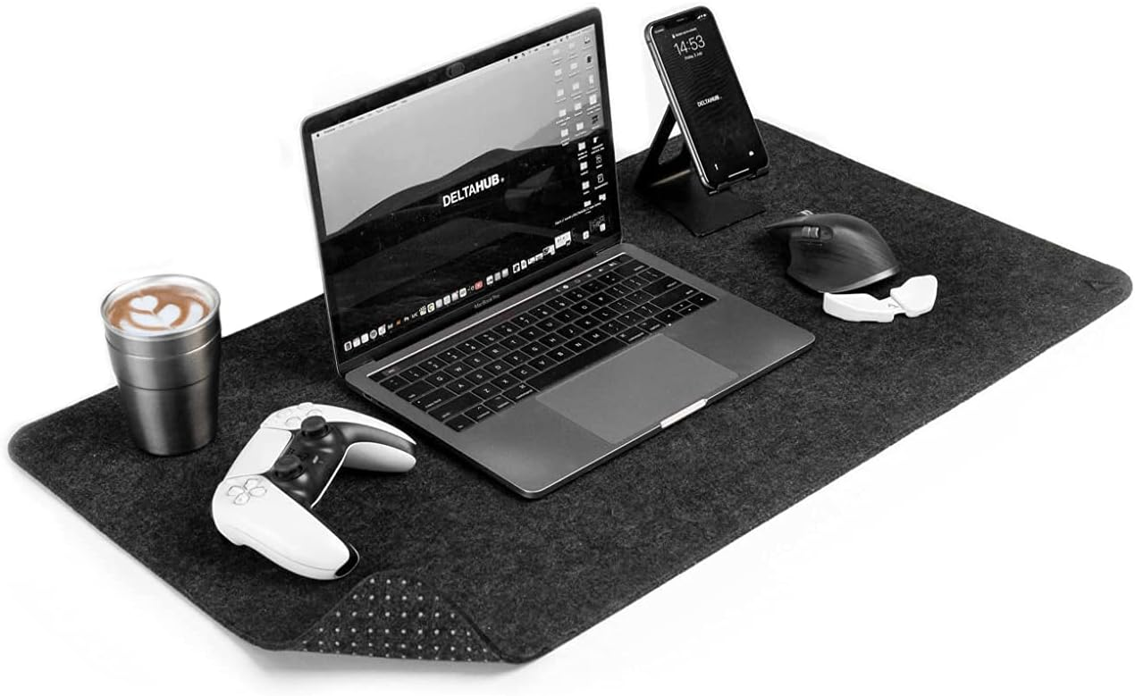 DeltaHUB Felt Desk Pad