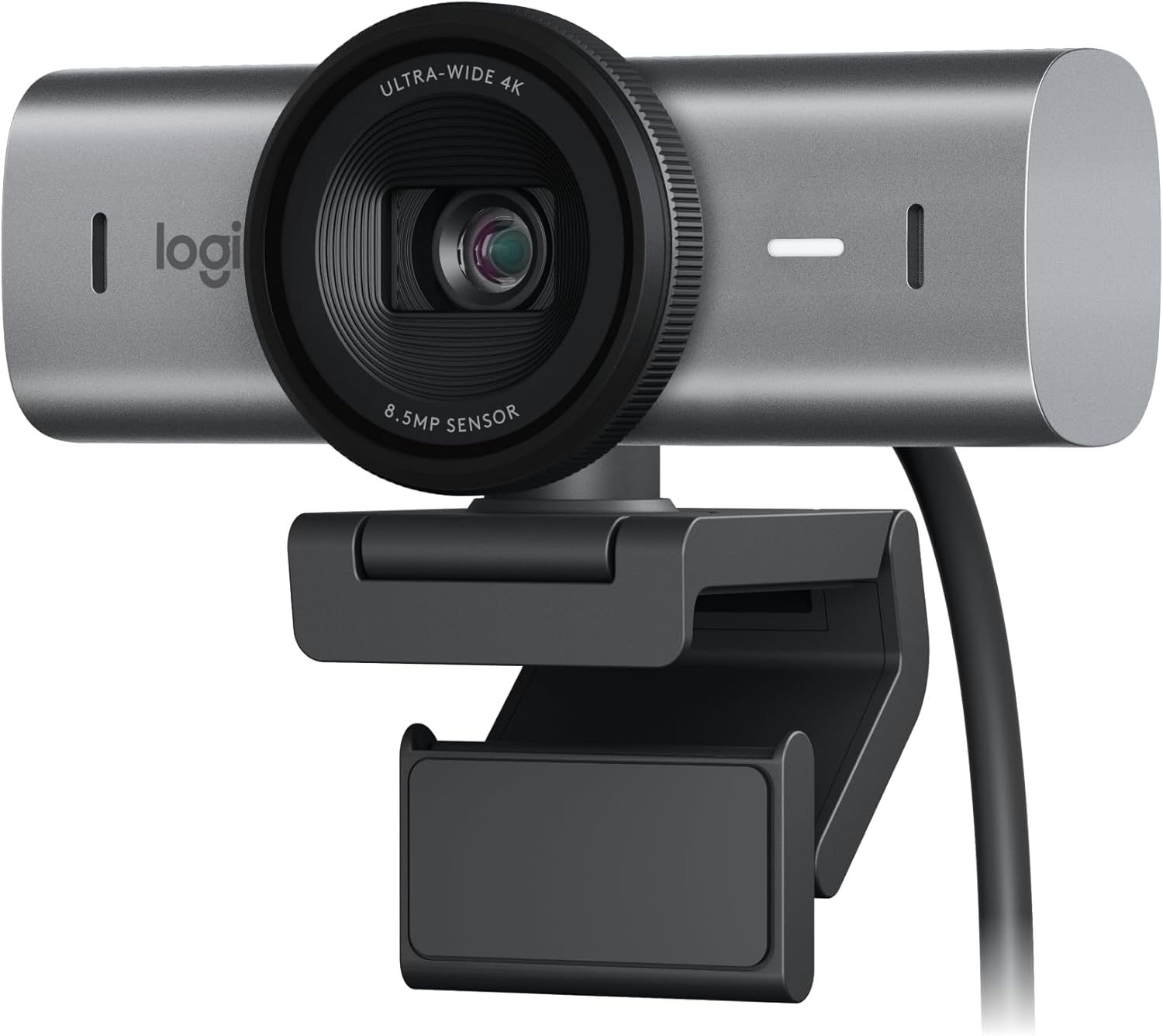 Logitech MX Brio Ultra HD 4K Webcam for Collaboration and Streaming, 1080p 60 FPS, Show Mode, Works with Microsoft Teams, Zoom, Google Meet, Nintendo Switch 2, Graphite
