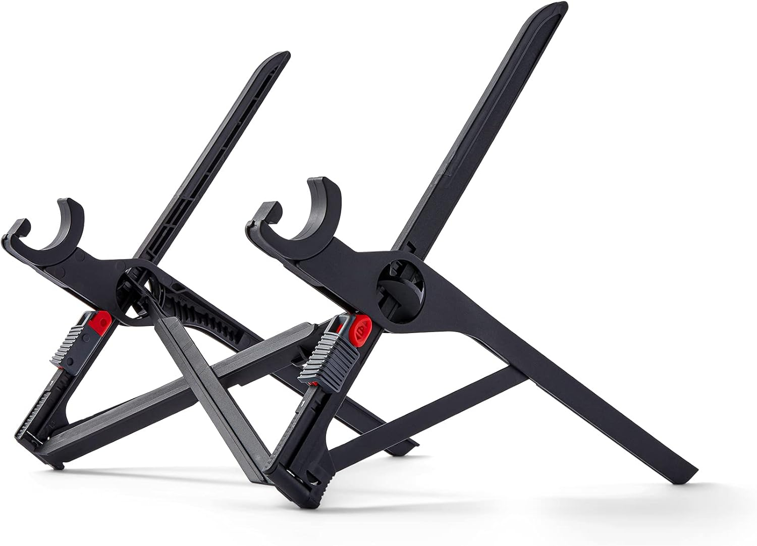 Roost V3 - Ultra Portable and Adjustable Laptop Stand - Eye‑Level Anywhere - 6.5 to 12.5 inch Screen Lift - Patented Rigid Folding Structure and Self-Adjustings Laptop Grips (for 12" to 18" laptops)